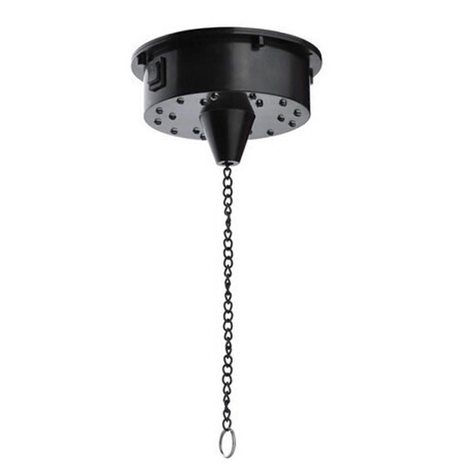 Rotating Mirror Disco Ball Motorized Hanging Light With Sound Control, 18 LED Beads, DJ Stage Light, Home Bar Party