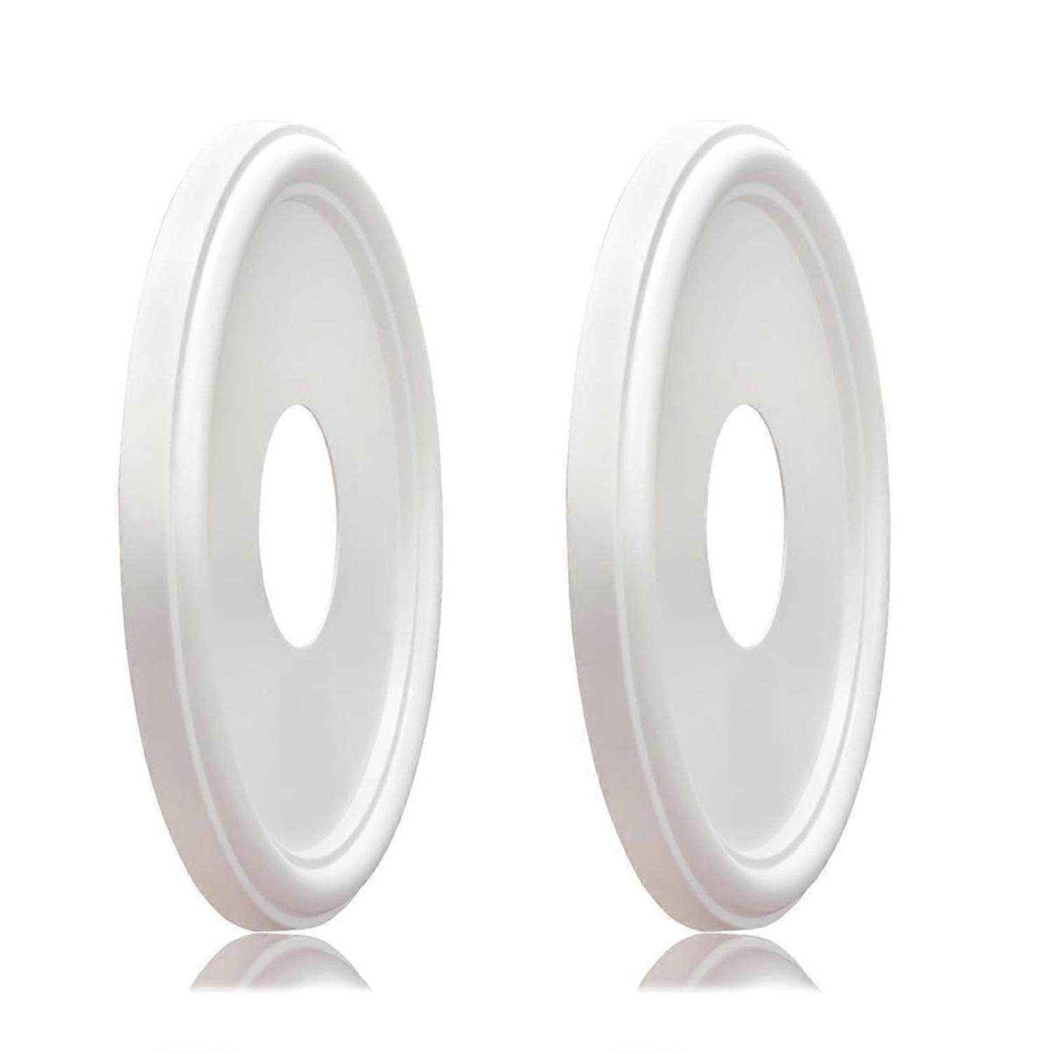 Molded PU Ceiling Medallion for Light Fixtures and Ceiling Fans,13x4x1-1/8in(OD X ID X P) (Fits Cano