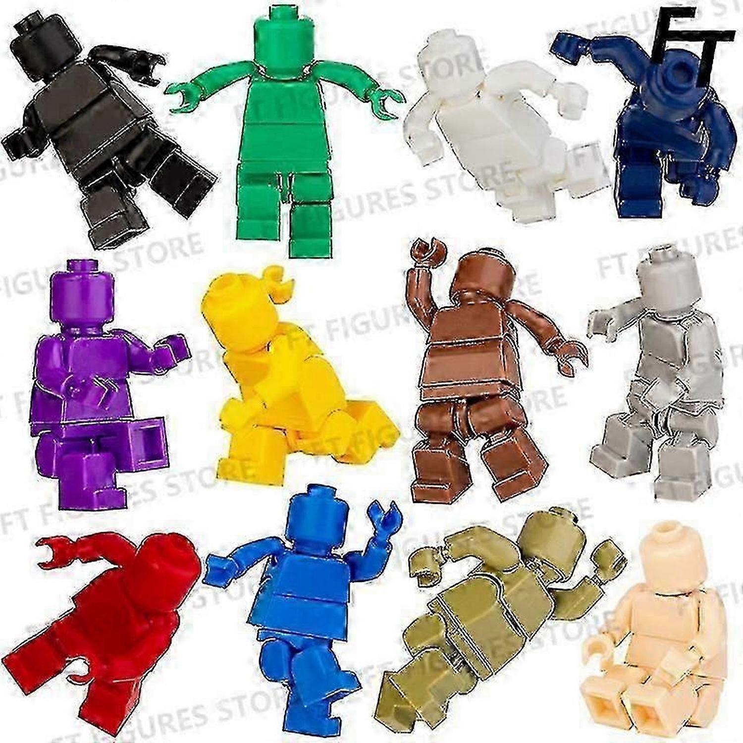 Super Movable Hyperactive Mini Action Figures Multi-joint Bricks Building Blocks Cartoon Anime Movies Toys for Children[jkw]
