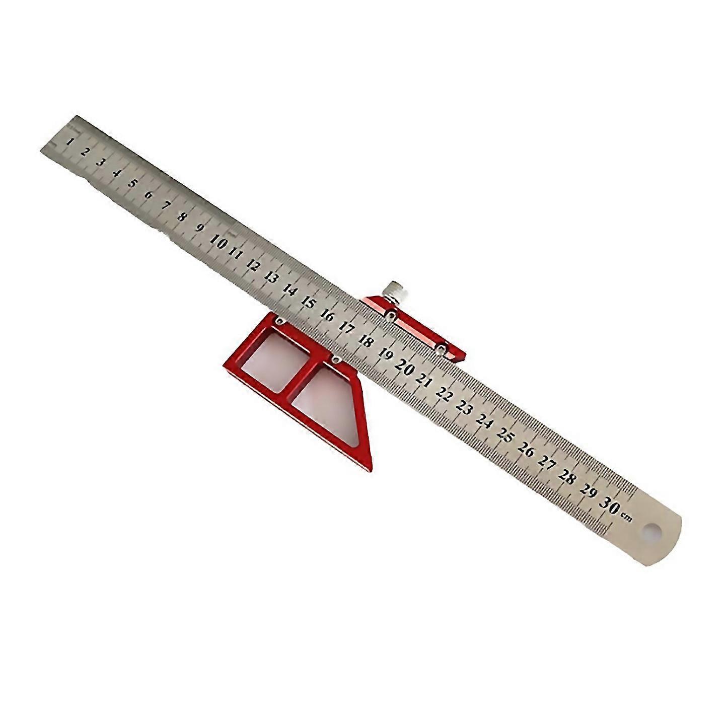 For 4590 Degree Right Angle Line Gauge Carpenter Center Finder