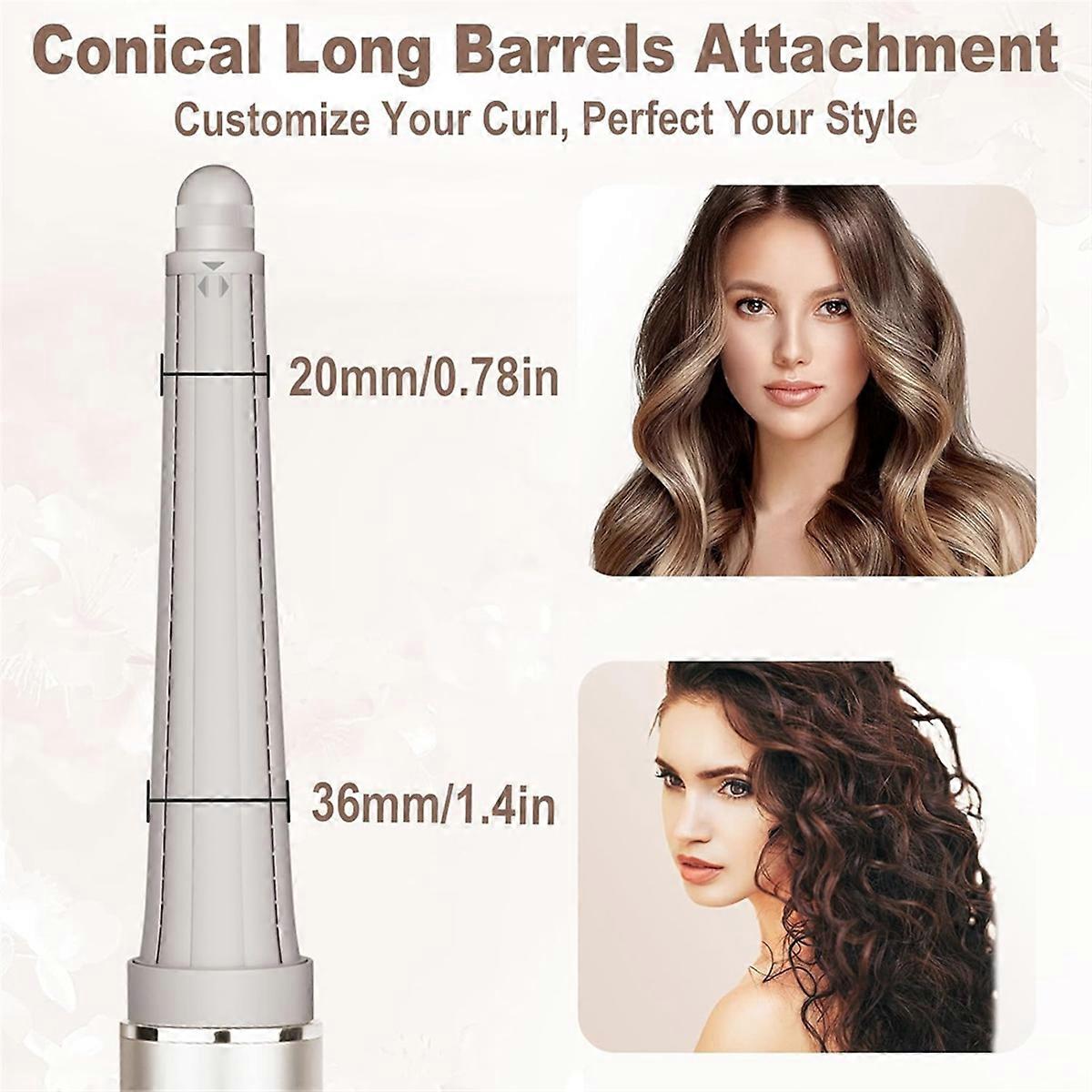 Long Curling Barrels Round Volumizing Brush for FlexStyle S