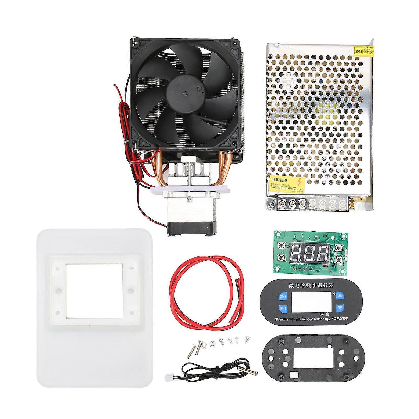 Peltier Cooling System Fast Cooling Semiconductor Low Noise 110/220V Input Semiconductor Cooling System for Mini Fridge