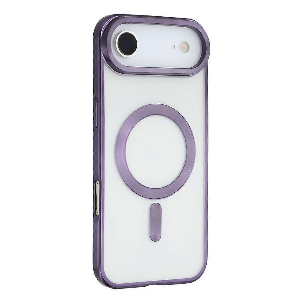 Compatible For iPhone Air Case Matte Electroplating Phone Cover Compatible with MagSafe