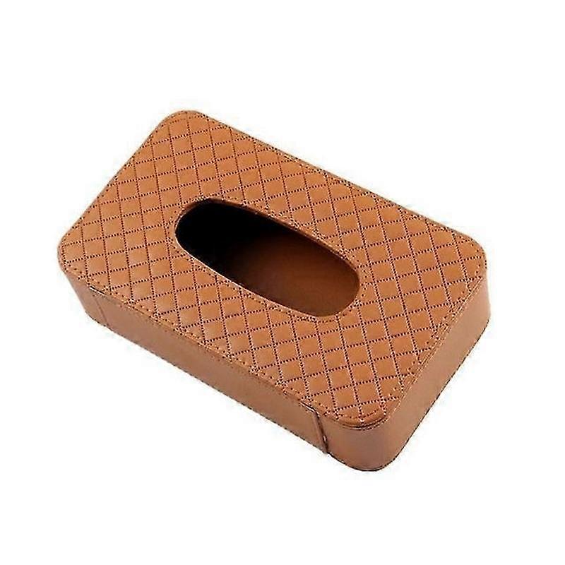 leather car tissue box car sun visor type hanging rectangle shaped tissue box container towel napkin tissue holder paper rack