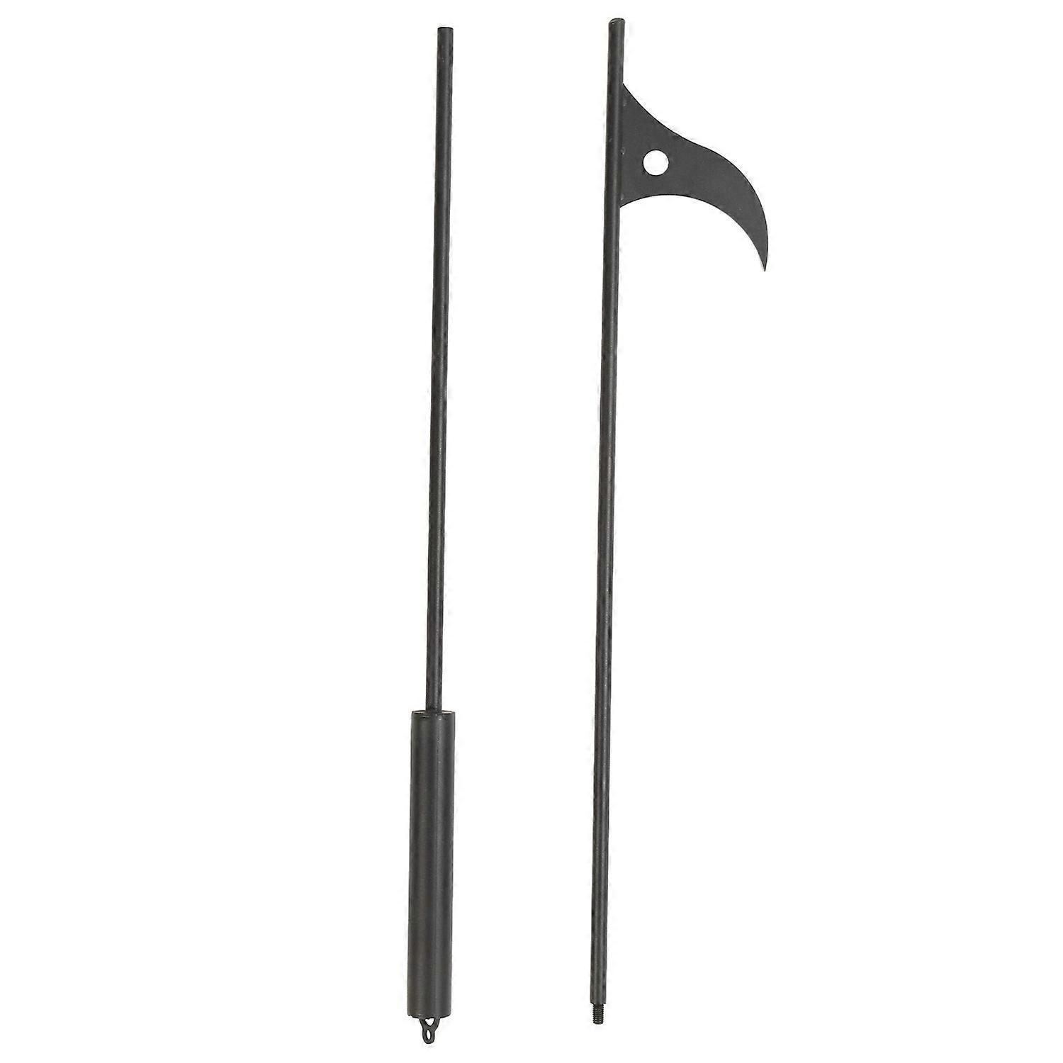 Feature:
1. Durable Solid Steel: Made from durable solid black steel, this fire pit poker is resista