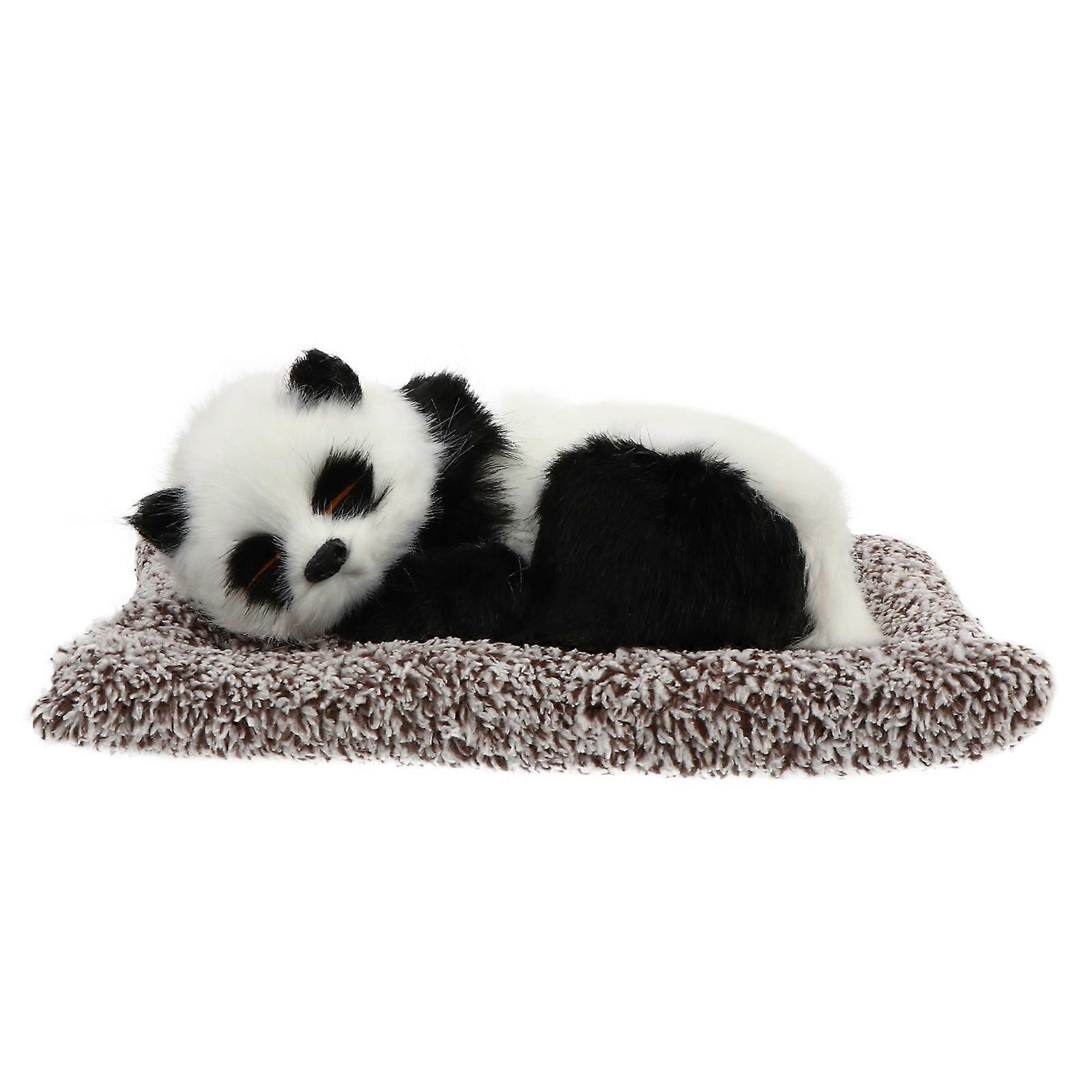 Car Odor Absorber Charcoal with 3Pcs Panda Decor