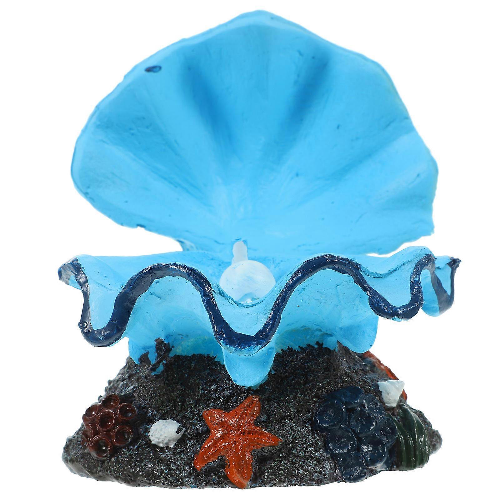 Fish Tank Bubble Diffuser Air Stone Shell Design Aquarium Supply 2Pcs