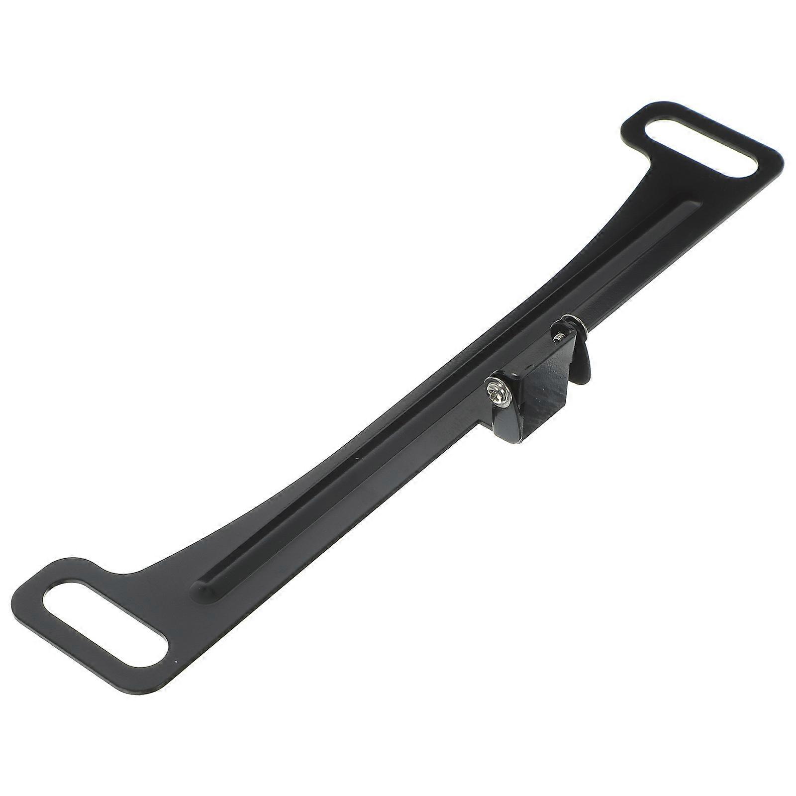 Camera License Plate Bracket for Rear View Backup Use 5Pcs Black Alloy