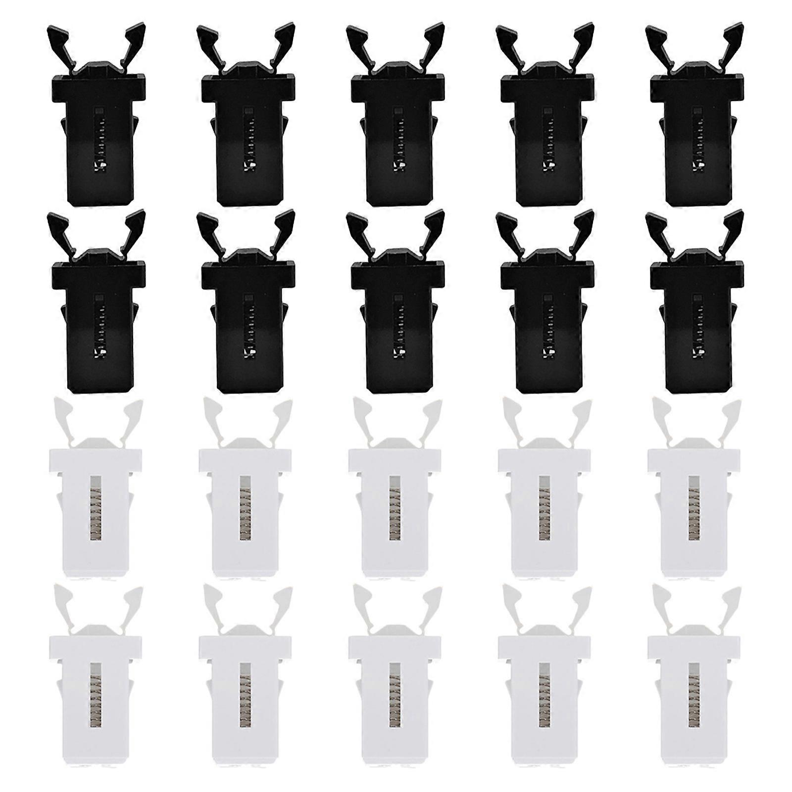 Garbage Can Lock 80 Pcs Reliable Plastic Buckle for Daily Use Secure Closure Suitable for Trash Can