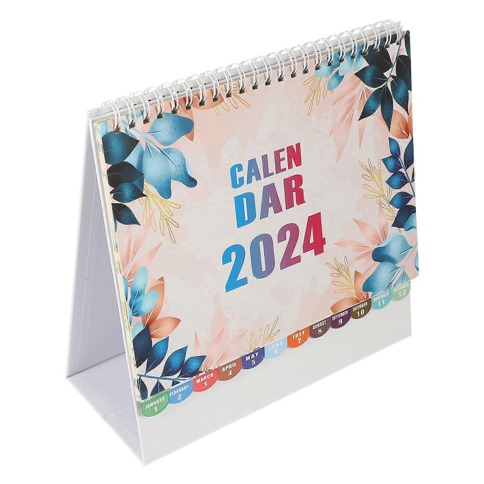 Daily Use Calendar 4Pcs Gift Reminder For Square Shape Ideal For Office And Home Decoration