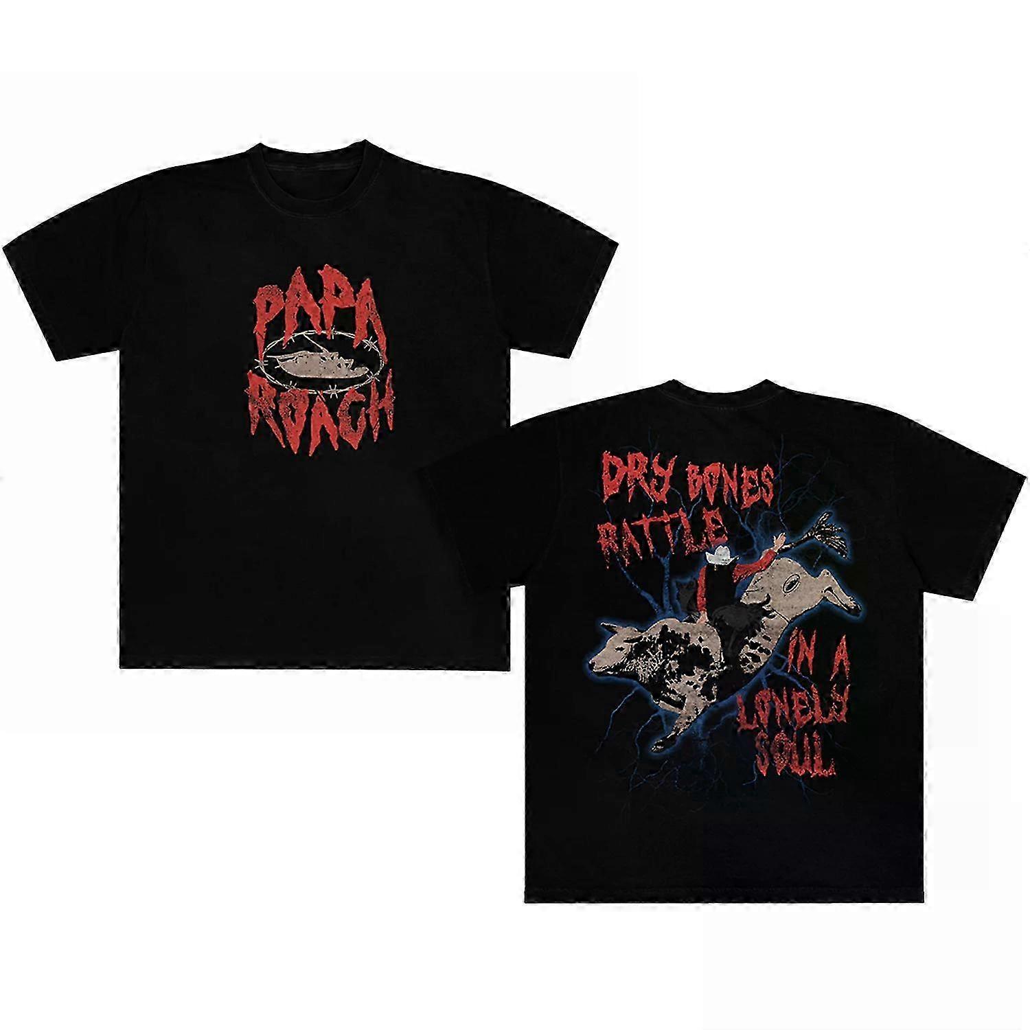 Camiseta Papa Roachthunder Bull Rockinstone