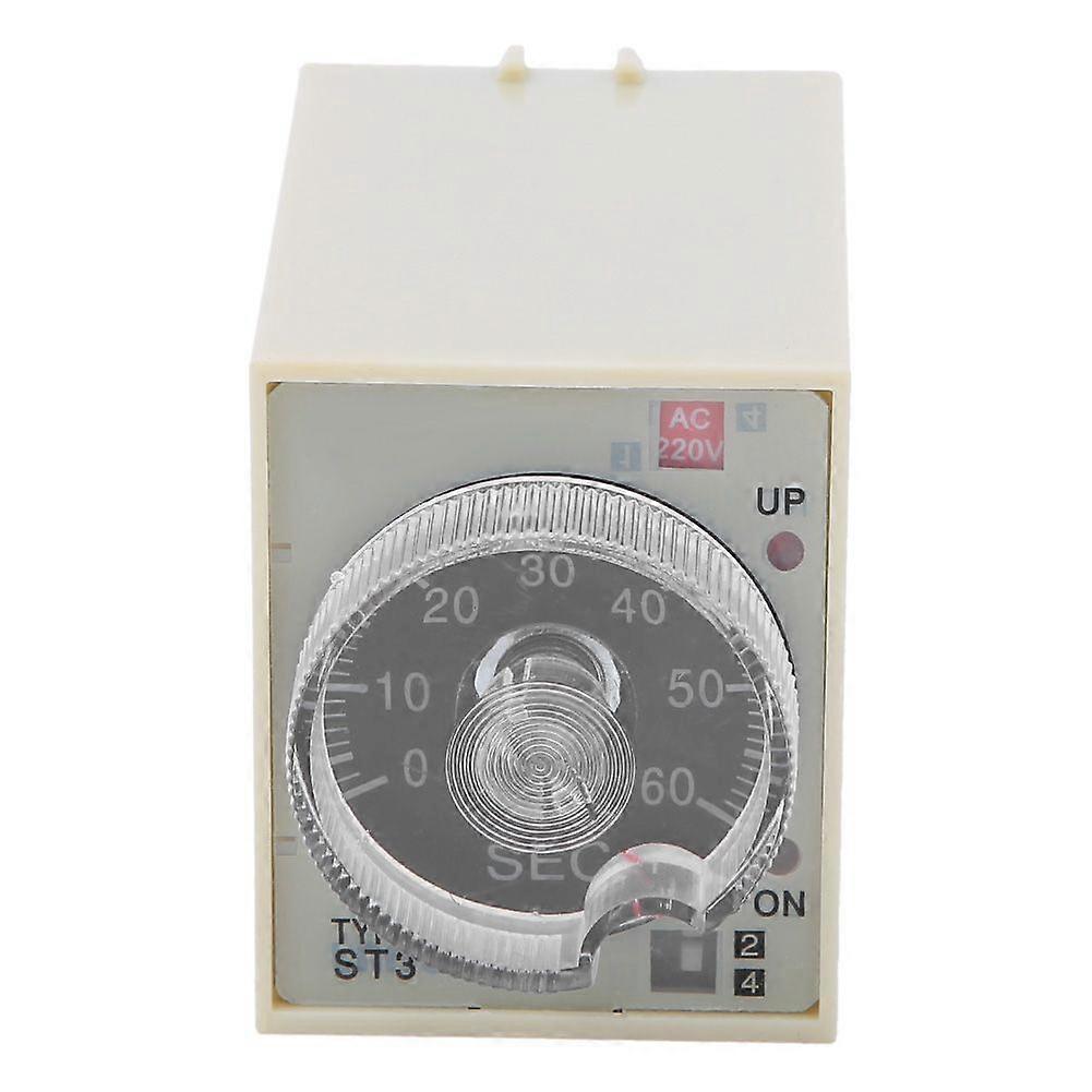 High quality  ST3PA-E knob type time relay power-on relay delay relay
