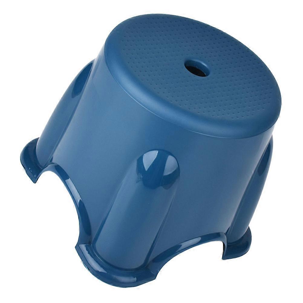 Plastic Stool PP Non-Skid Stool for Home Use Anti-Slip Blue