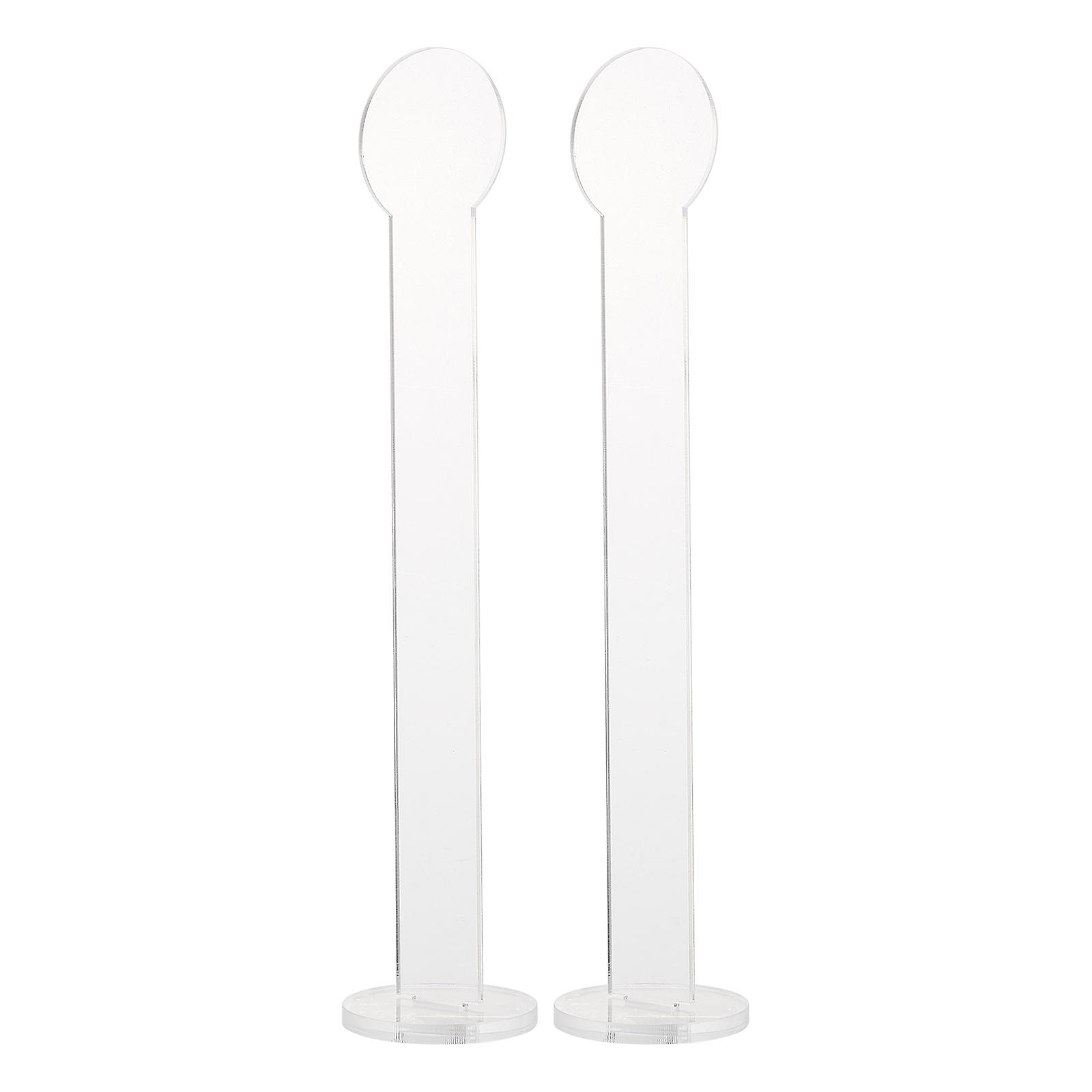 Practical Transparent Acrylic Tape Holders Display Rack For Study Room Storage And Office Organization 4 Sets