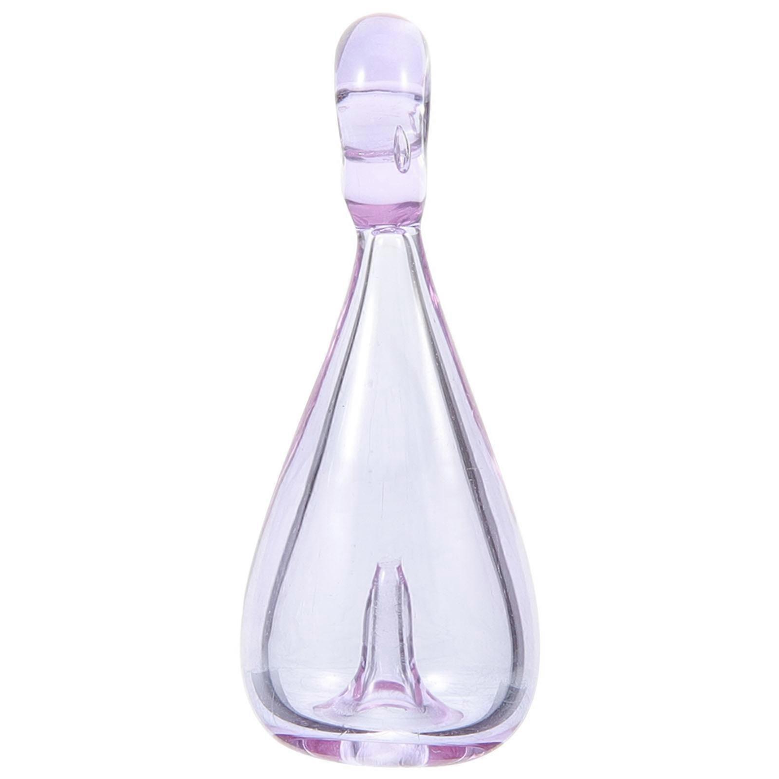 Transparent Glass Perfume Bottle for Storage Refillable 4Pcs Pack