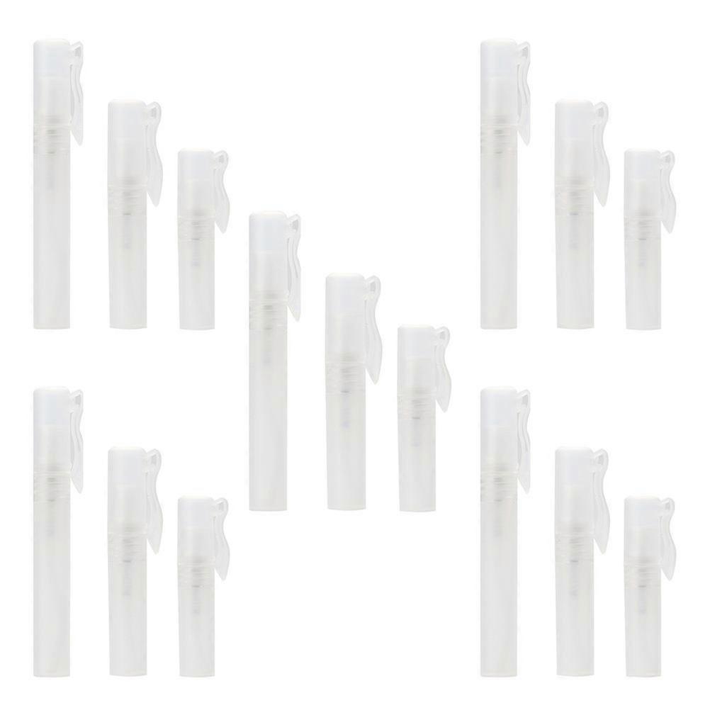 Mini Plastic Spray Bottle Reusable Bottles for Liquids 30Pcs Transparent