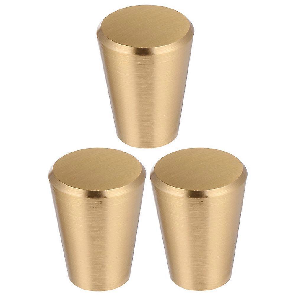 Door Handle Metal Drawer Knobs for Home Use 15Pcs Golden Copper