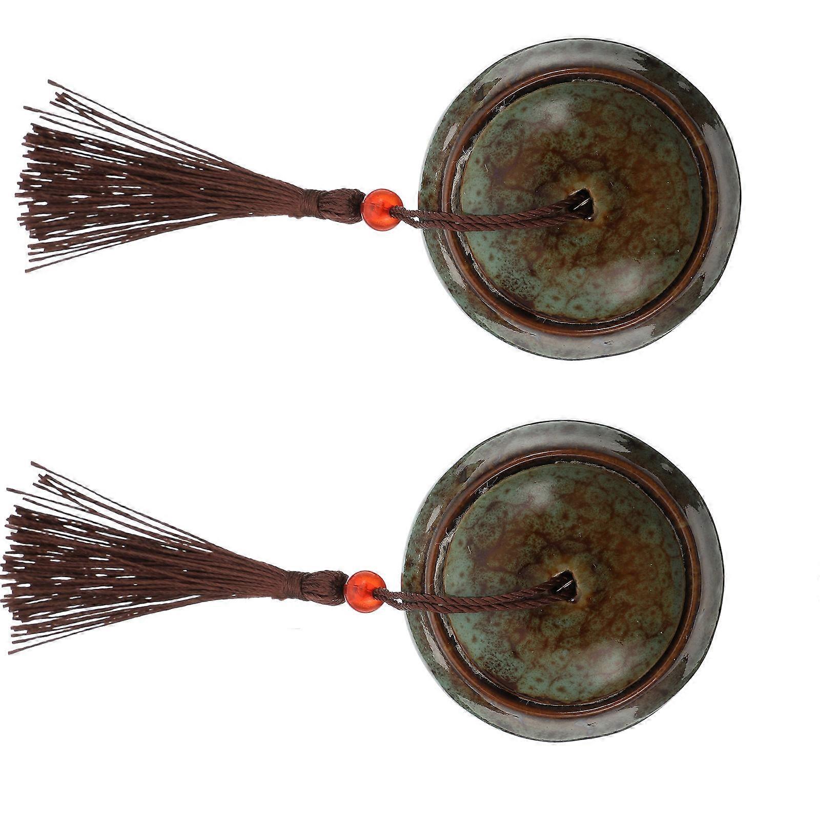 Candies Boxes 4 Pcs Ceramic Packaging For Snacks Craft Making Resistant Storage