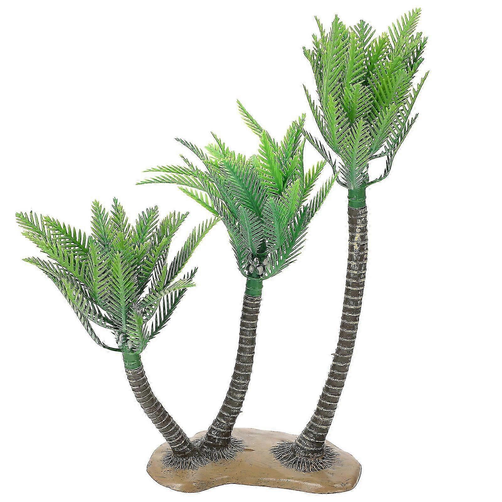 Realistic Coconut Tree Shape Ornament For Model Landscaping Suitable For Professional Users Featuring 1Set