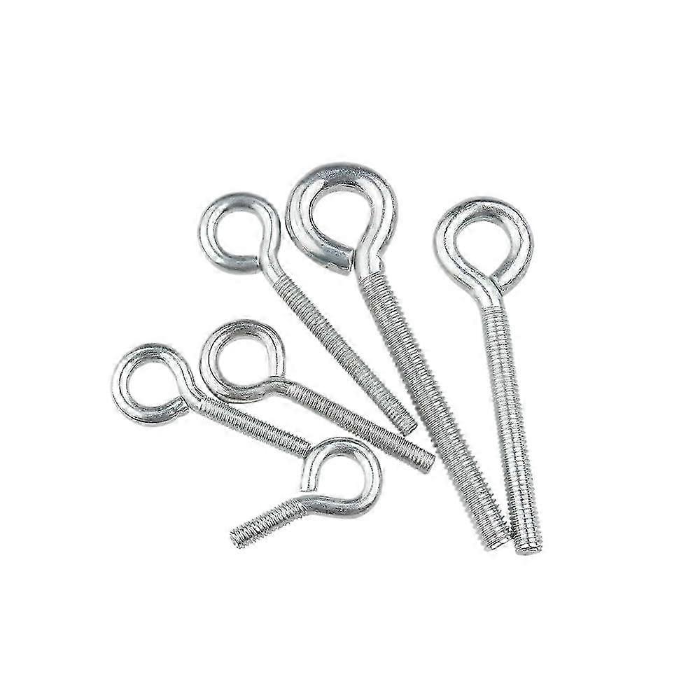 Stainless steel 304 eye bolts M3 M4 M5 M6 M8 M10 – durable lifting and hanging devices (50 M6 x 16mm) 25-26