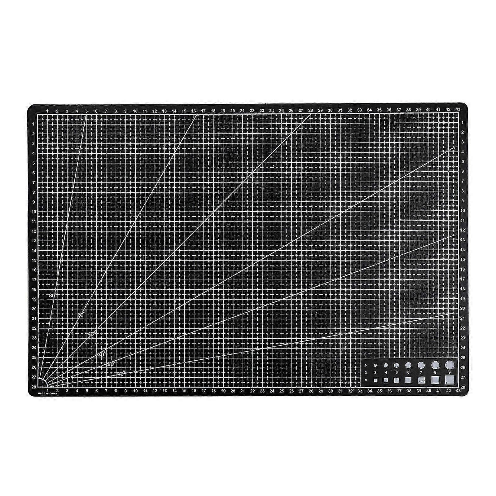 Artistic Carving Pad for Craft High Precise Scale Cutting Mat for Scrapbooking