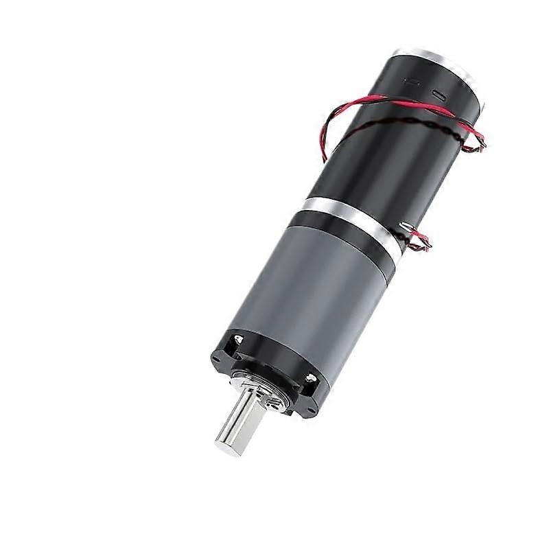 12V Single 296RPM Miniature Planetary DC Reducer Carbon Brush  Power Forward And Reverse Planetary Gearbox