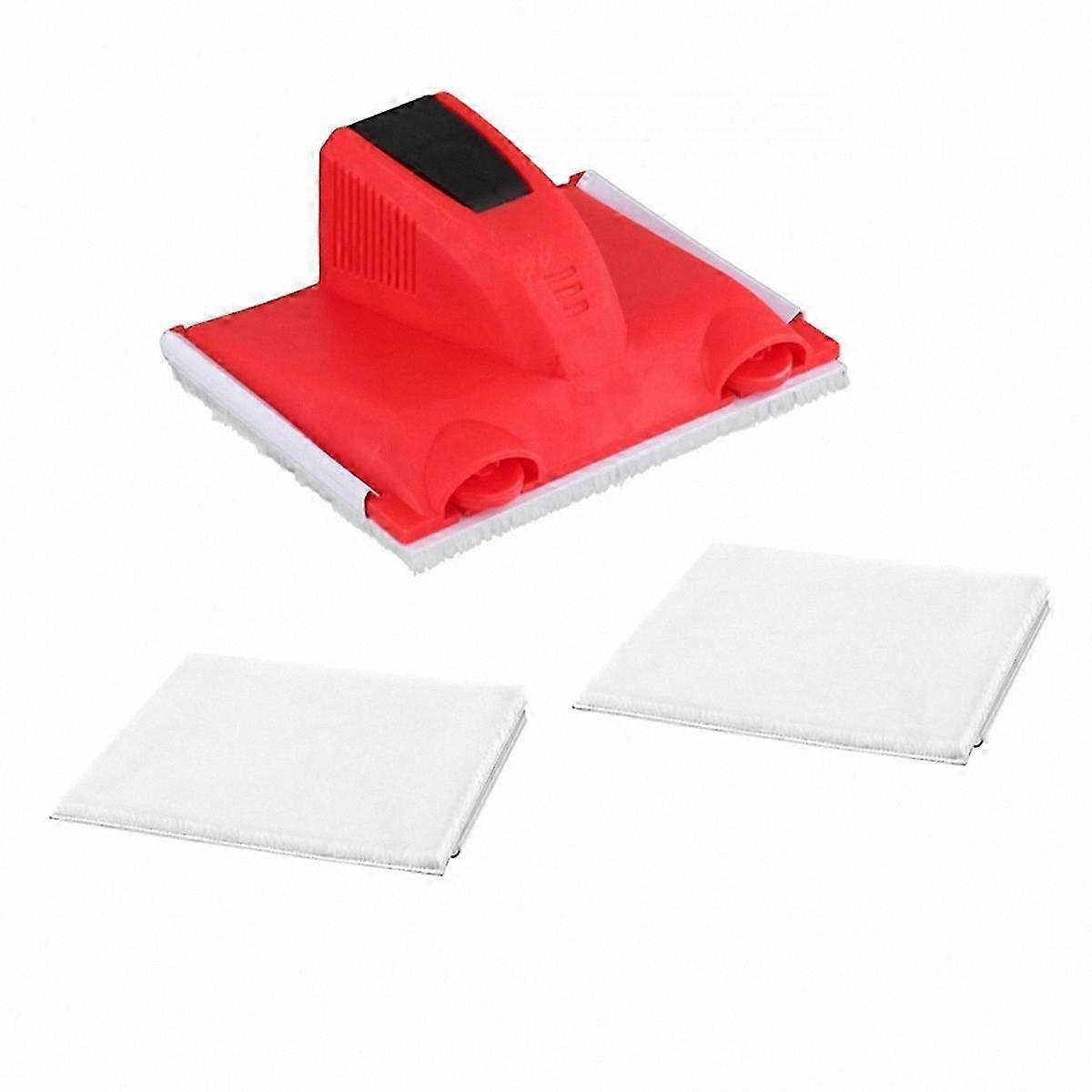 Paint Edger Trimmer Brush with Pad for Home Walls, Corners, and Can Touchup Jobs