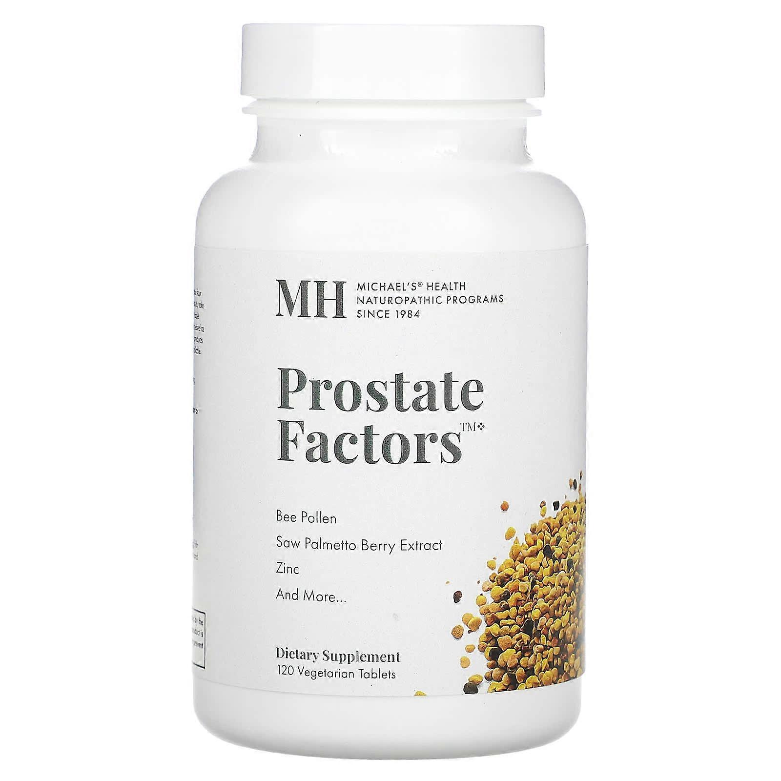 Prostate Factors, 120 Vegetarian Tablets