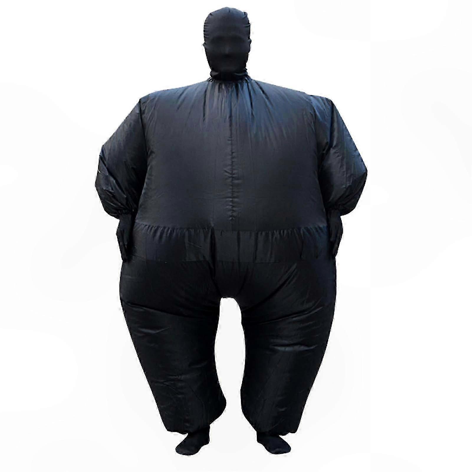 Lightweight Solid-Color Inflatable Costume for Adults Unisex Battery-Powered Outfit for Festive Events Parties and Fun Activities