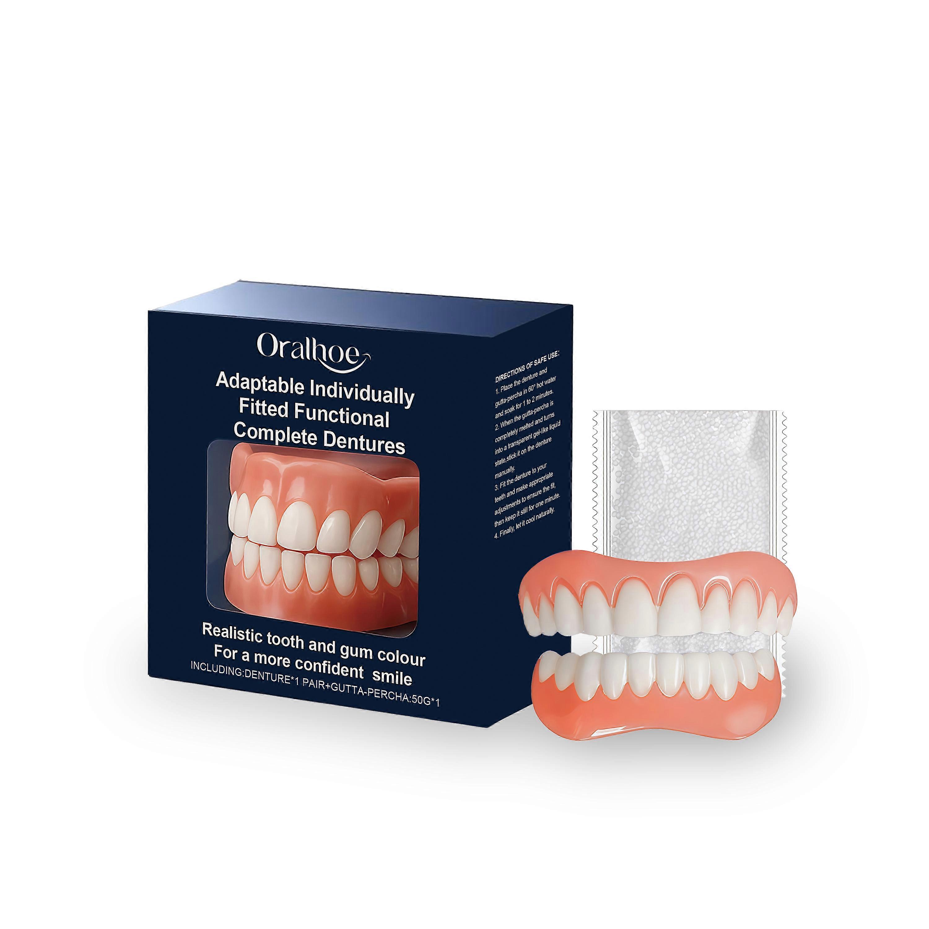 Oralhoe Dentures Modification Suit To Improve Smile, Beautiful And Comfortable To Wear, Tooth Modification Dentures Suit