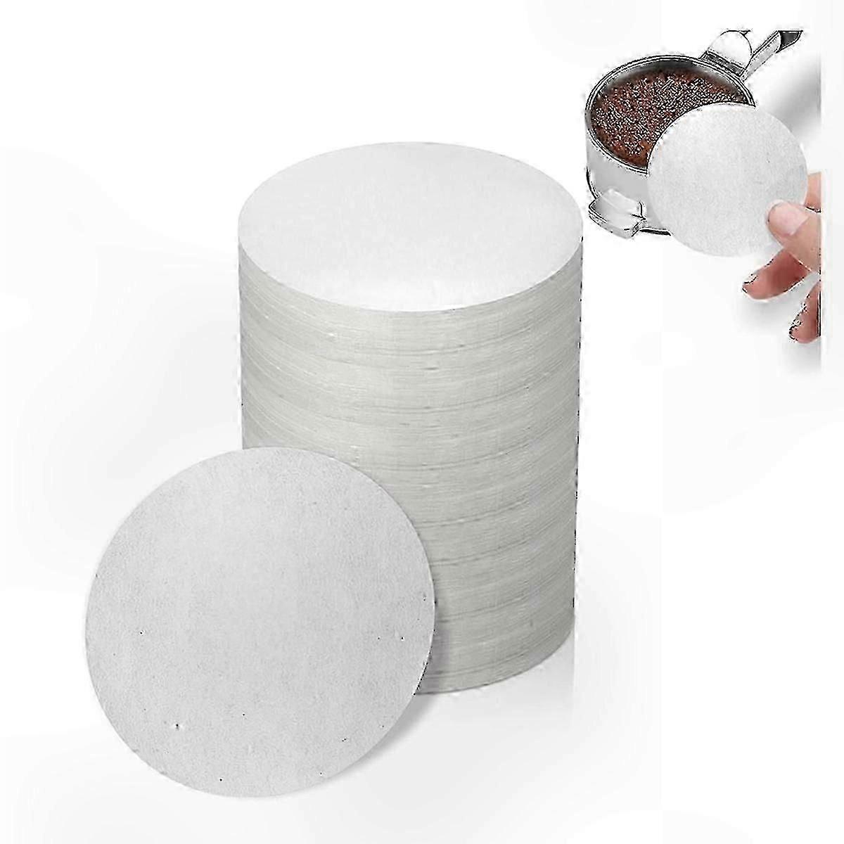 58mm Unbleached Coffee Paper Filters, 800 Count for Espresso Machines