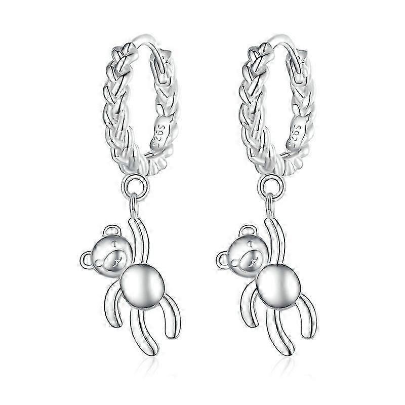 Bear Twist Animal Earrings for Women's