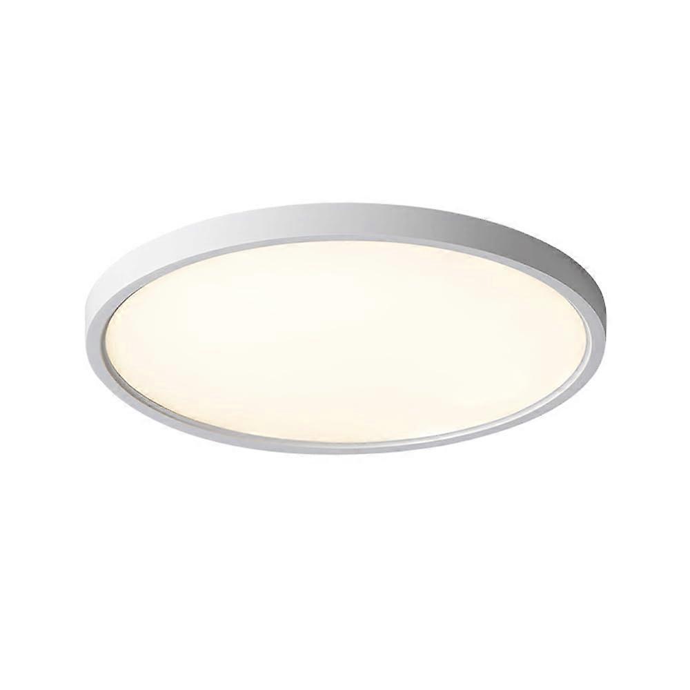 Ultra Thin Round LED Ceiling Light Fixture Dimmable 3000K6000K, Remote, Flush Mount, 50cm, Modern Minimalist