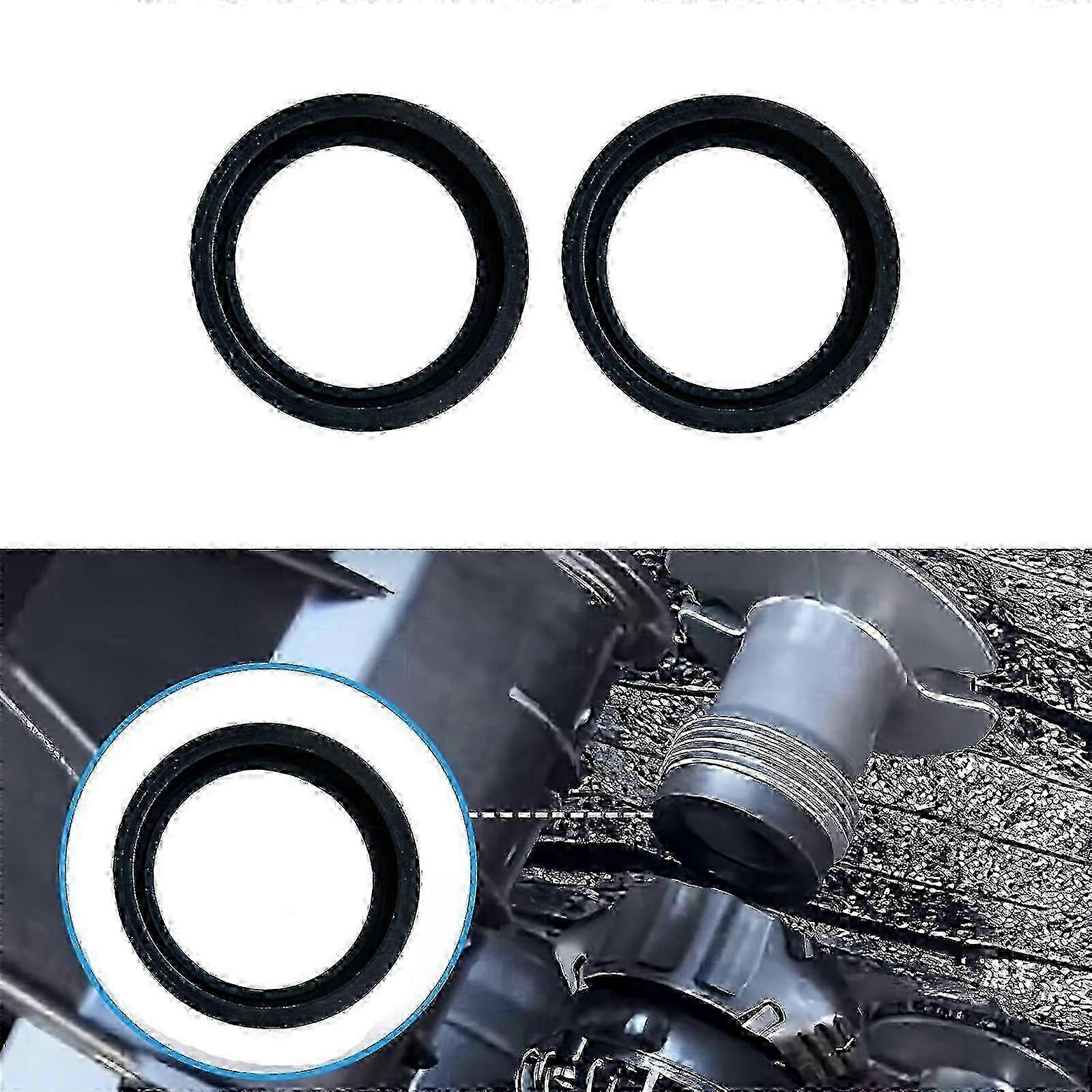 2Pcs Inlet & Outlet Seal Set For Intex Pure Spa, Gasket Between Connectors, Seals Gaskets for Simple Spa 11699 Ensure Seamless Water Flow Silicone Hot