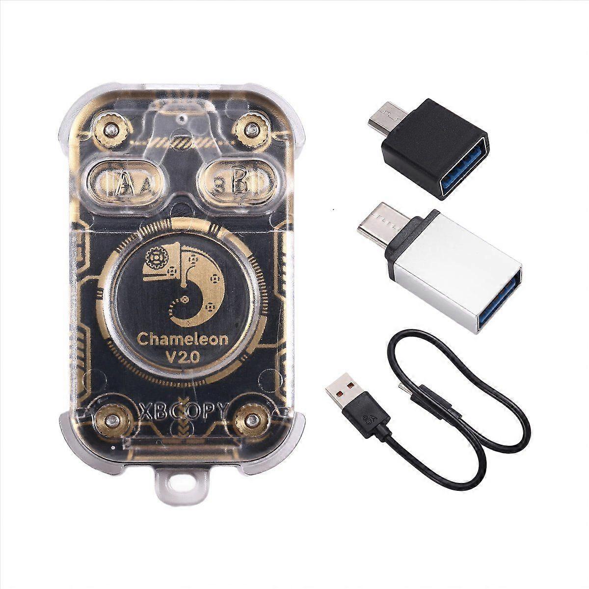 Chameleon V2.0 RFID Smart Chip Reader محاكي البطاقة الذكية محاكي البطاقة الذكية 125 كيلو هرتز 13.56 ميجا هرتز بطاقة فك تشفير البقية