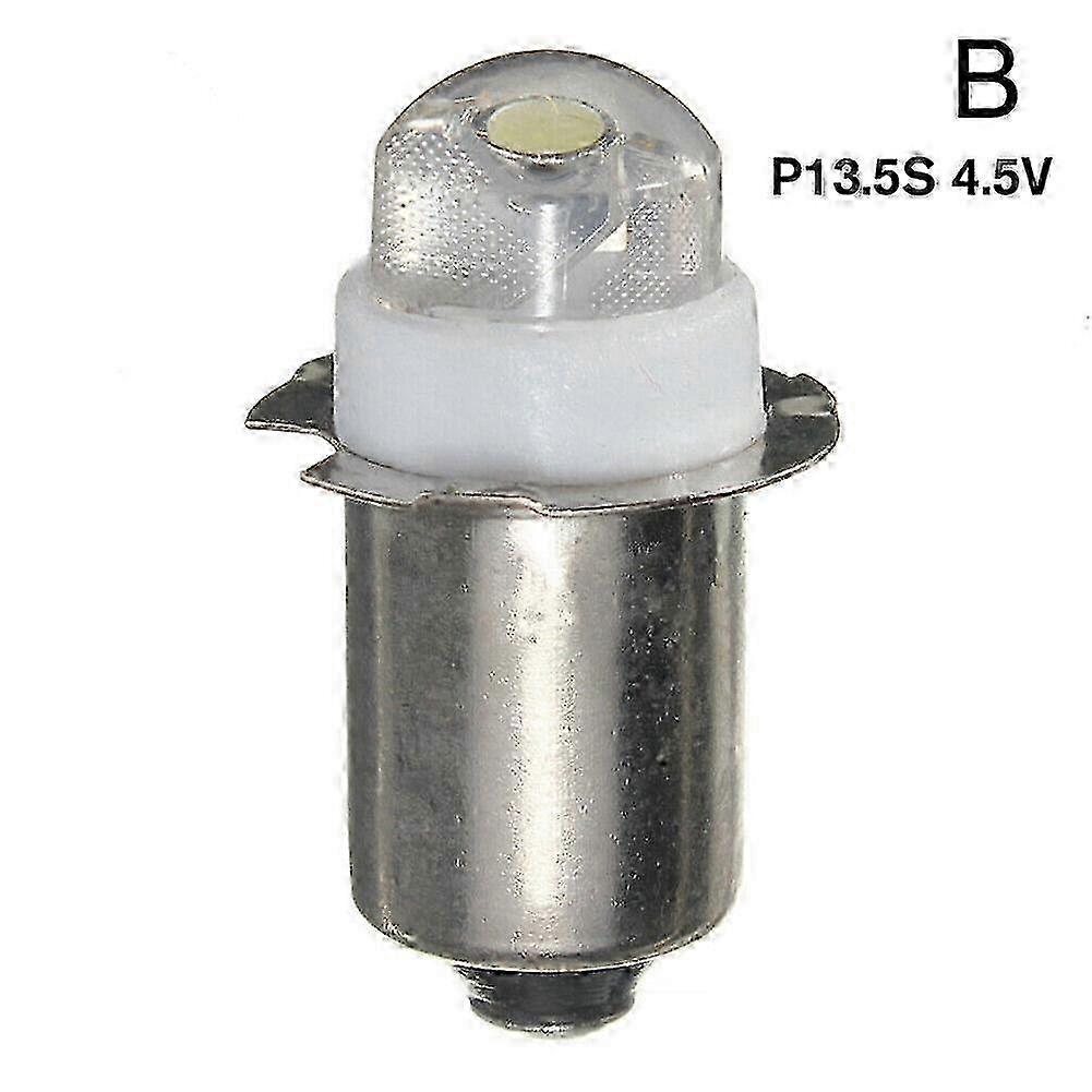 P13.5S LED 0.5W 3V 4.5V 6V indicator signal instrument small bulb