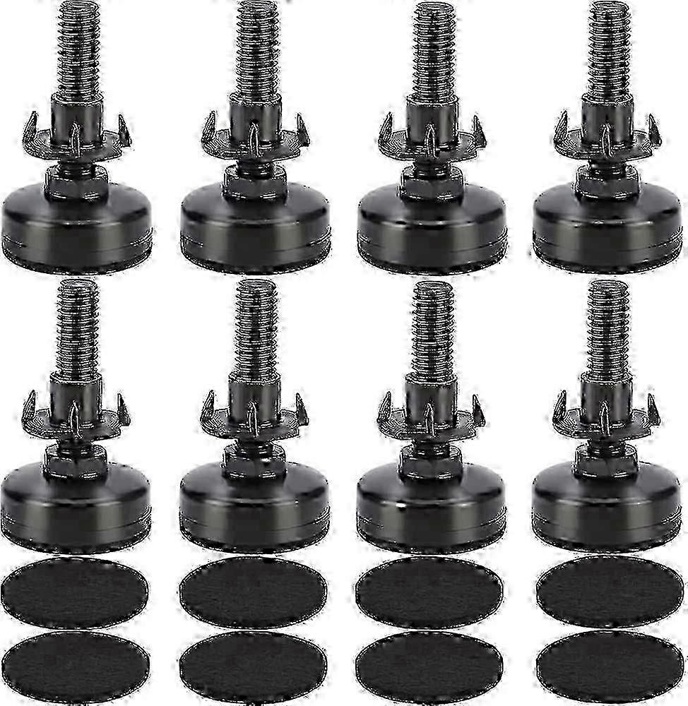 Adjustable Foot Set M10 for Furniture Leg Straighteners Featuring Knock-in Nuts for Easy Installation Edition 1107