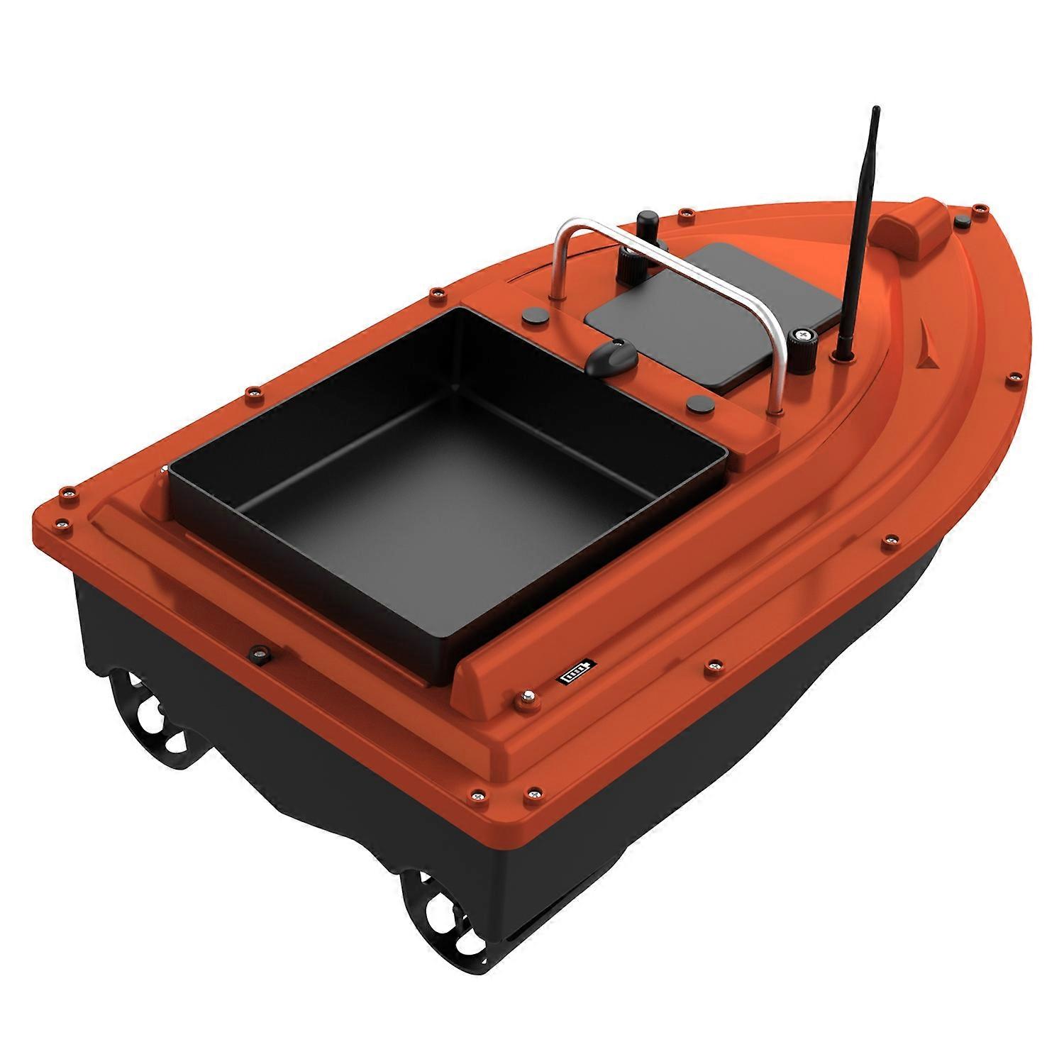 GPS Fishing Bait Boat with Large Bait Container Automatic Bait Boat with 400-500M Remote Range