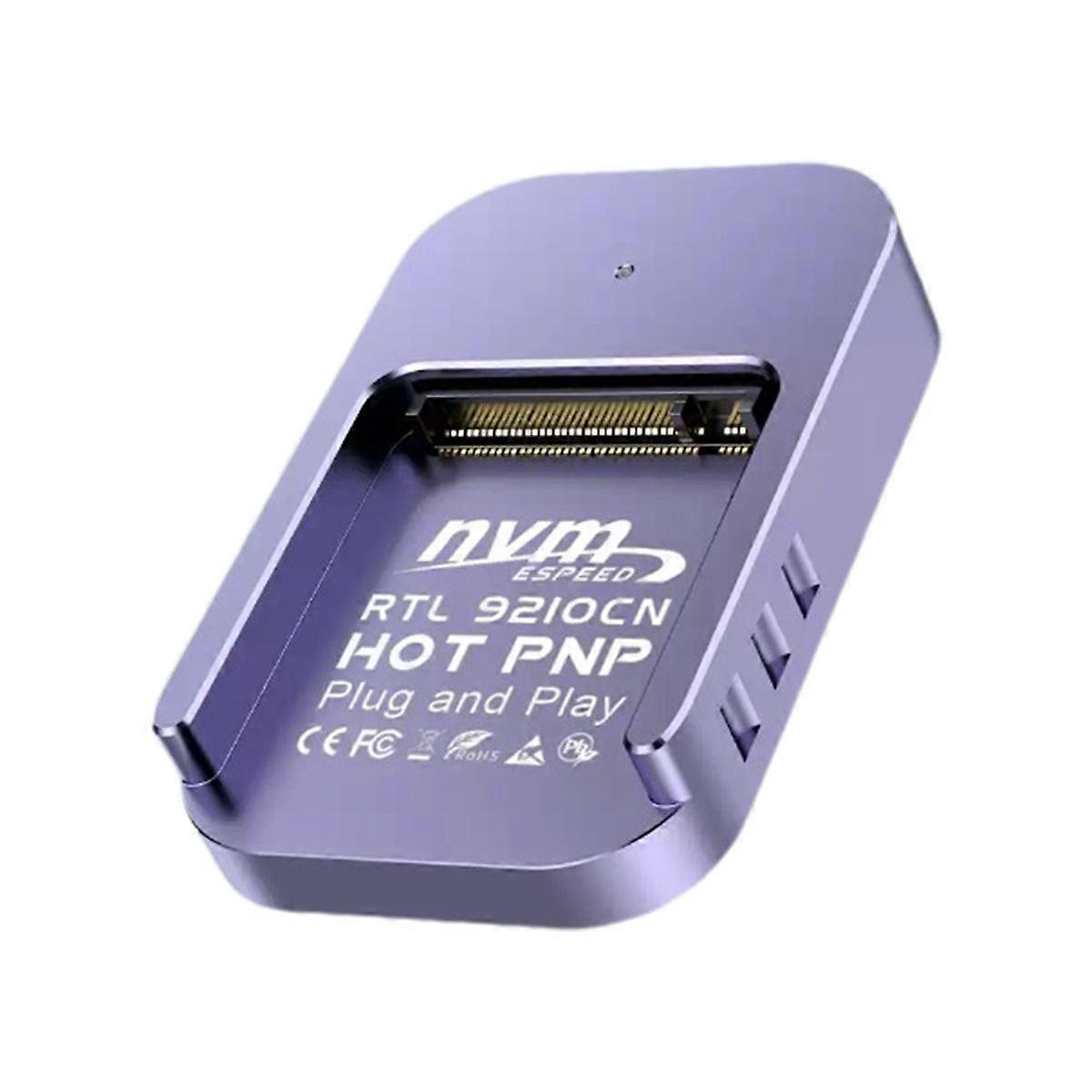 M.2 SSD Reader NVME to USB-C PCIe SSD USB3.2 Gen2 10Gbps Solid