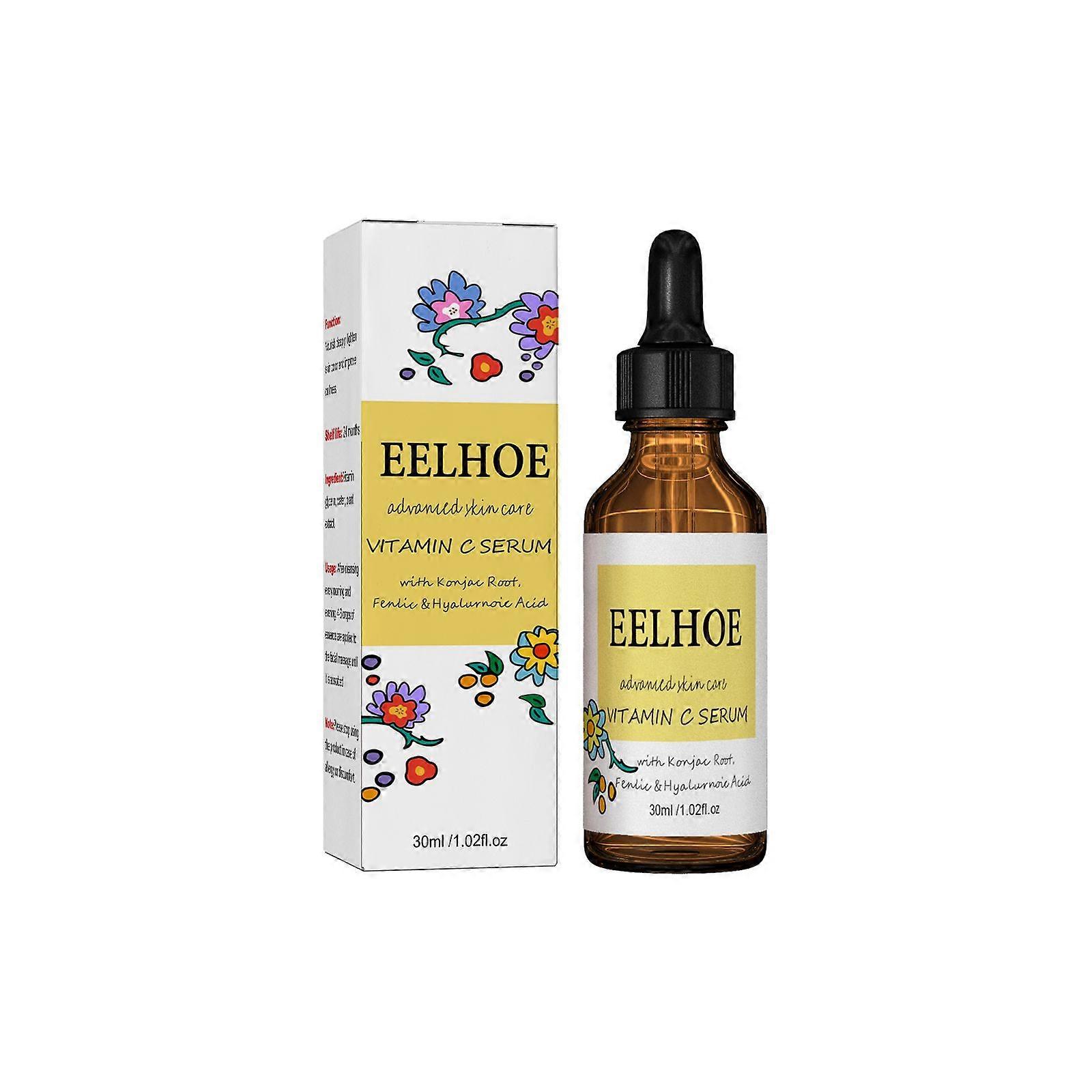 Eelhoe Vitamin C Essence Brightens Skin Tone, Moisturizes, Shrinks Pores, Tightens And Resists Wrinkles