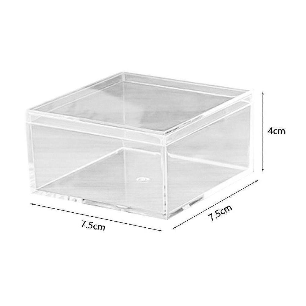 High Transparency Food Gift Packaging Multi Size Transparent Box New Storage Box  Anime Model