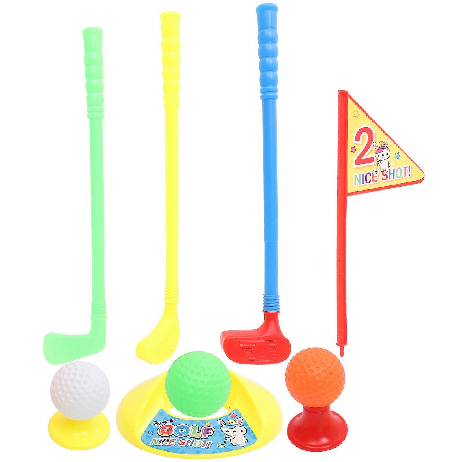 1 Set Kids Plaything Set Ball Game Set Mini Game Sports Set Random Color