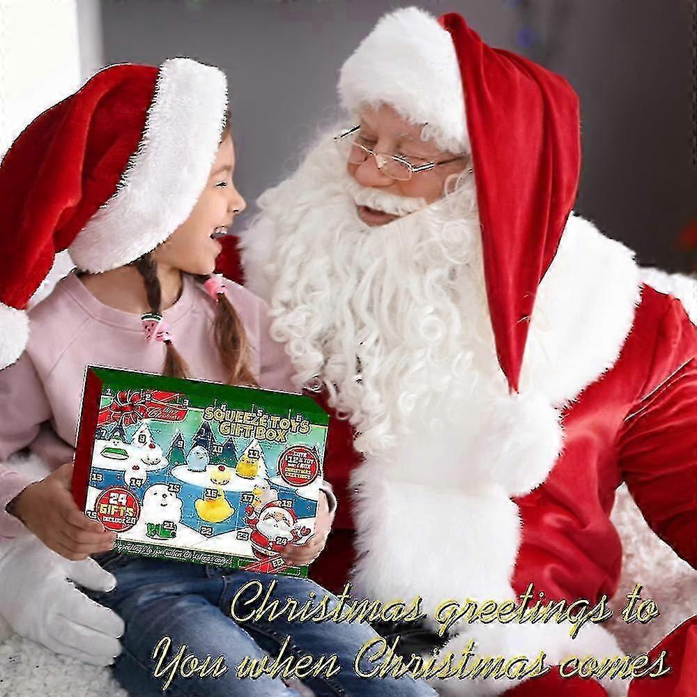 Advent calendar for Christmas with 24 days of surprise blind boxes