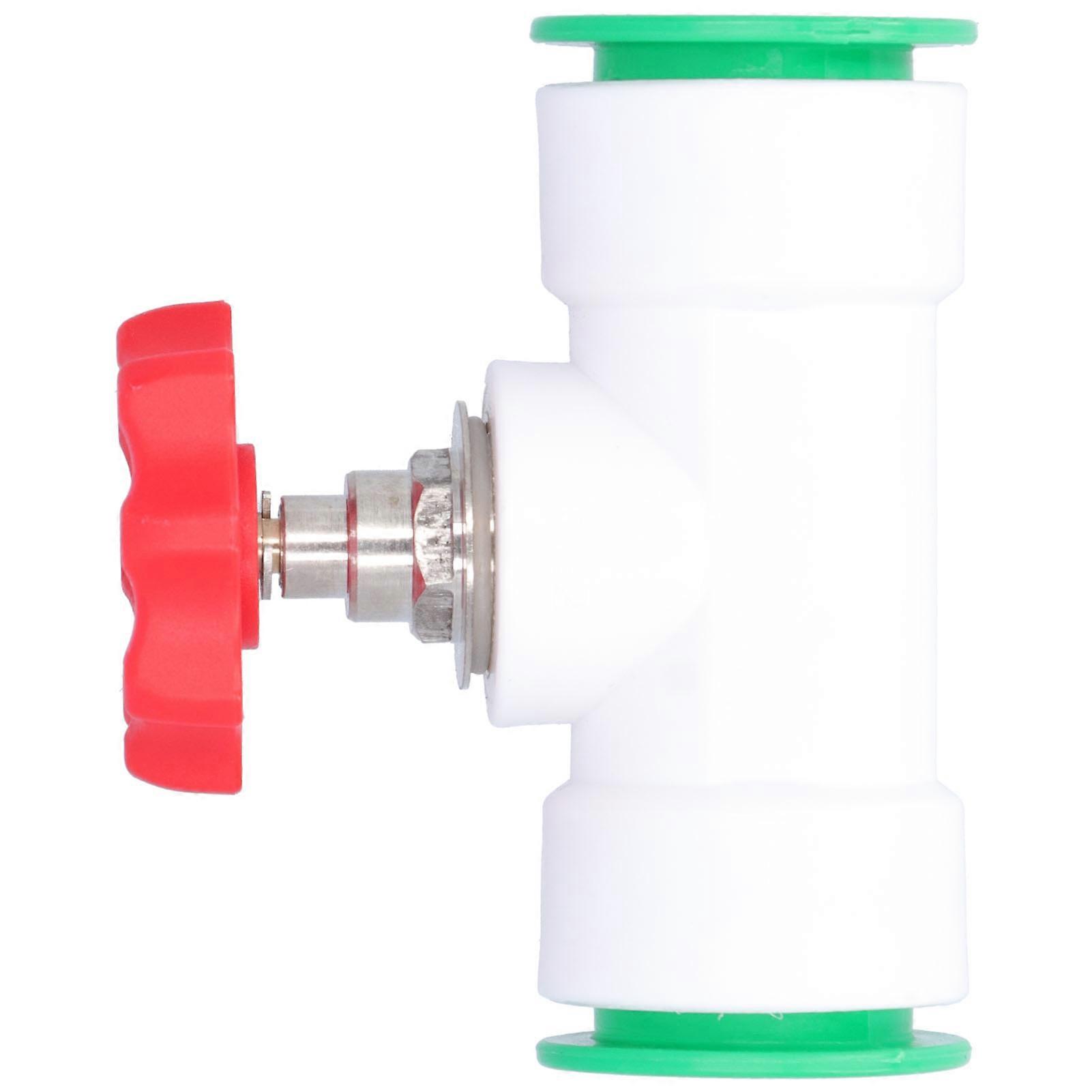 32mm Quick Connect Stop Valve Water Pipe Shutoff Valve Connector Pipeline Fittings