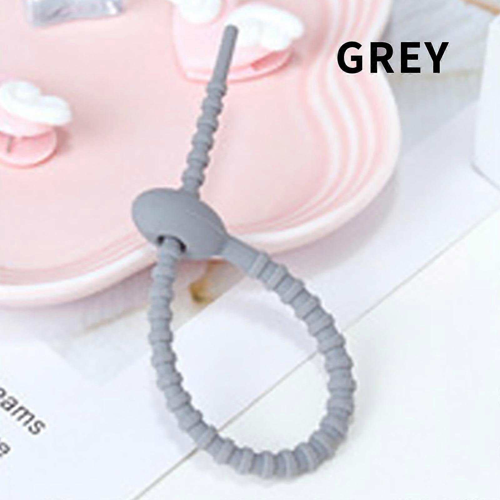 Yakbaofuo Creative multi-functional data cable tie reusable silicone cable tie Home Textile Storage