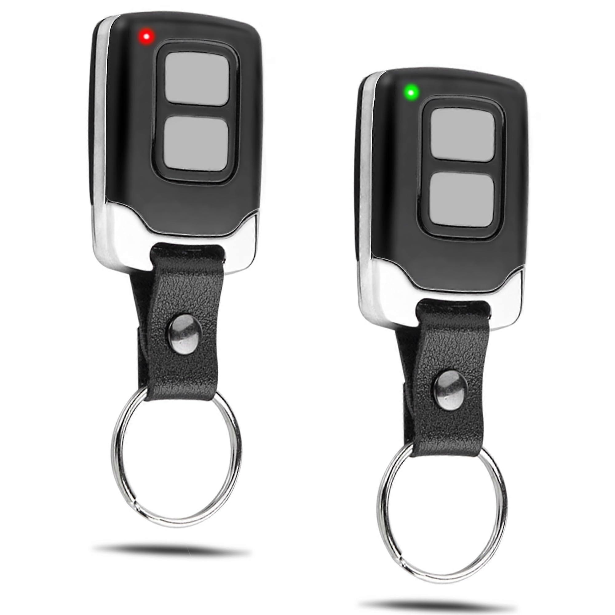 Garage Door Opener Remote 2 Pack Compatible with 891LM 893LM 893Max 371LM 971LM 973LM with Purple Red Orange Yellow Learn Button Ref: 2490