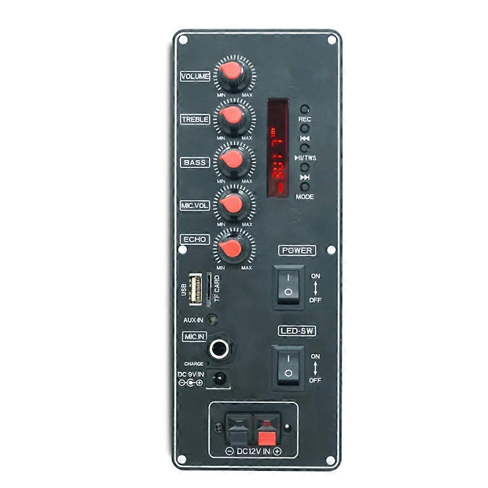 MP3 Decoding Board with Treble and Bass Adjustment Knob Support MP3/WMA/WAV/Flac/Ape Audio Receiver Module Easy Operate