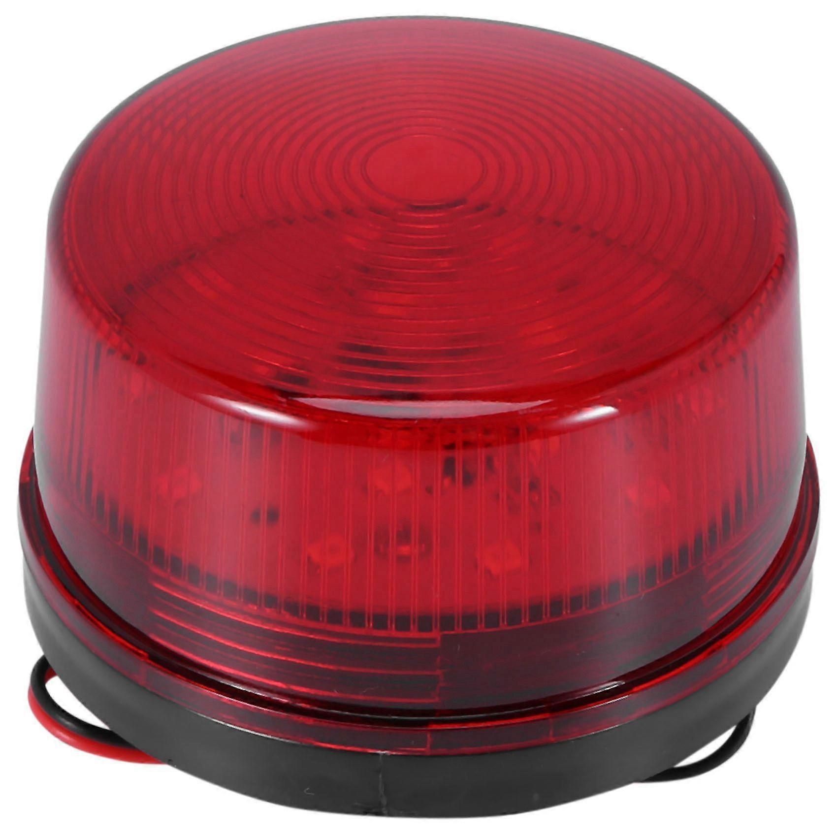 12v Alarm Led Flashing Strobe Light security alarm system red