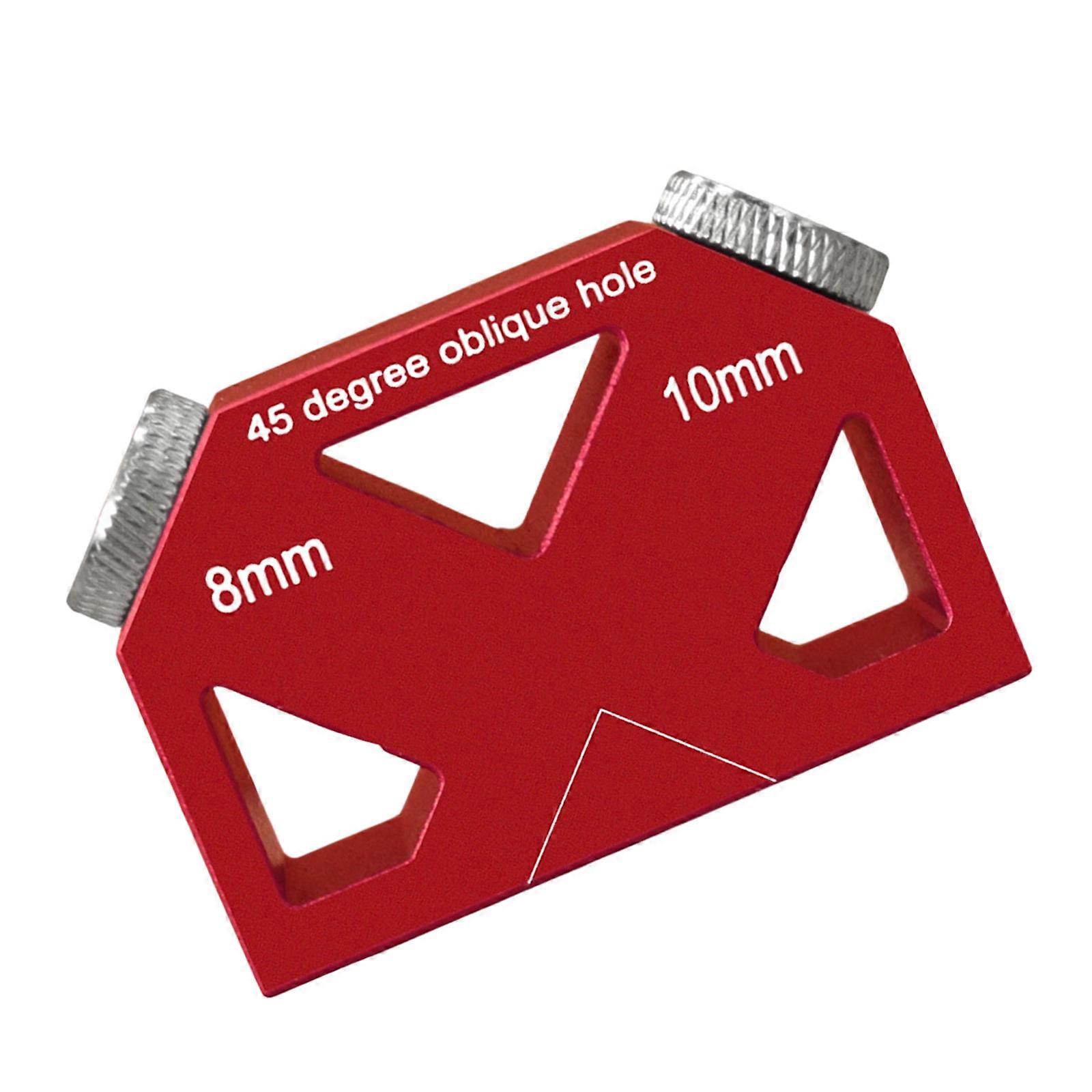 Multi Functional Center Finder Positioner Tool For Wood Drilling For Various Bit Sizes In DIY Projects Carpentry Tasks Multicolor