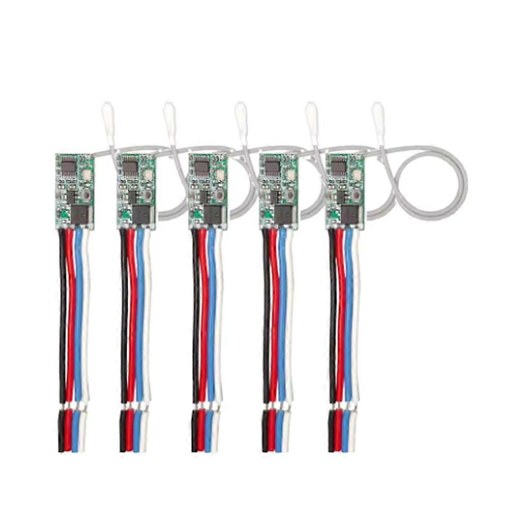 433.92Mhz Universal Wireless DC 3.6V-24V Remote Control Switch 1 CH RF Relay Receiver LED Light Controller DIY Kit